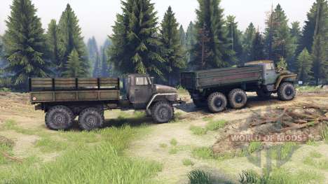 Урал-375 и 4320-01 для Spin Tires