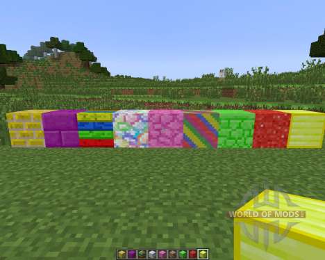 Colored Blocks [1.7.10] для Minecraft