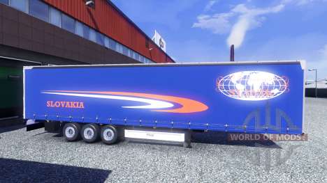 Скины Fliegl на полуприцепы для Euro Truck Simulator 2