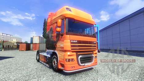 Скин Lowe на тягач DAF XF для Euro Truck Simulator 2