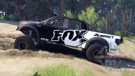 Ford Raptor Pre-Runner fox для Spin Tires