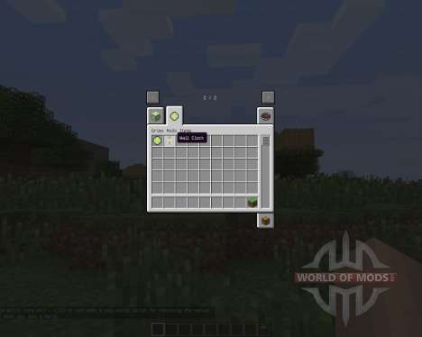 Wall Clock [1.7.2] для Minecraft