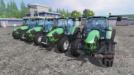 Deutz-Fahr 5110 TTV and 5130 TTV для Farming Simulator 2015