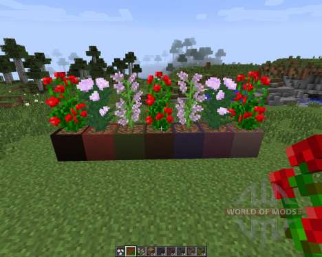 Modular Flower Pots [1.7.2] для Minecraft