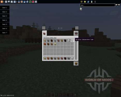 Vertical Slabs [1.7.2] для Minecraft