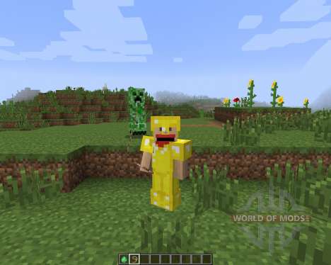 Tameable (Pet) Creepers [1.7.2] для Minecraft