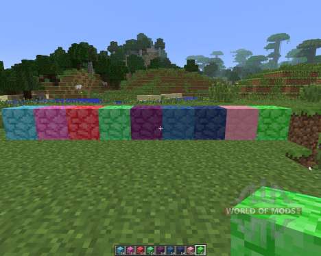 Colored Blocks [1.6.4] для Minecraft