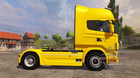 Scania R560 yellow для Farming Simulator 2013