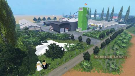 Benz North West Mecklenburg v0.9 Beta для Farming Simulator 2015