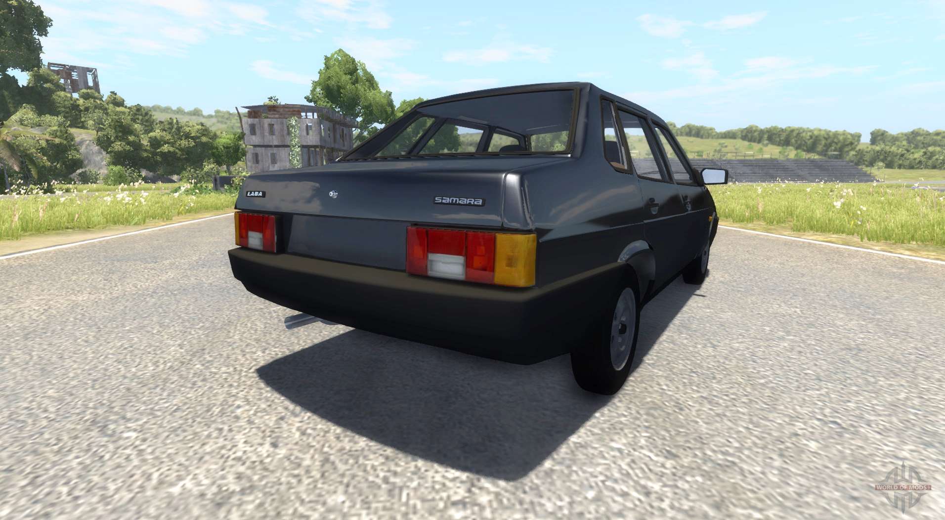 ВАЗ-21099 Black Edition для BeamNG Drive