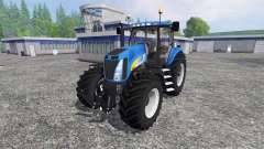 New Holland T8.020 v4.0 для Farming Simulator 2015