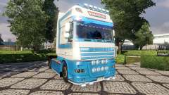 Скин VeBa Trans на тягач DAF для Euro Truck Simulator 2