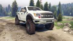 Ford Raptor SVT v1.2 factory terrain для Spin Tires