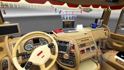 Новый интерьер в тягачах DAF для Euro Truck Simulator 2