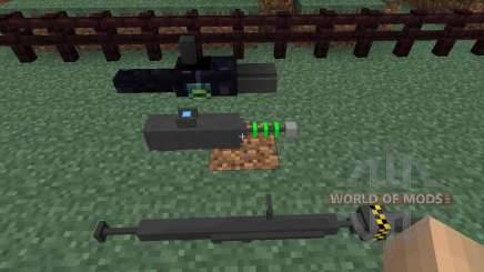 Weapons [1.7.2] для Minecraft