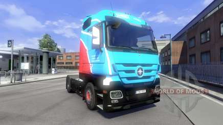 Скин Ihro Jumbo GmbH на тягач Majestic для Euro Truck Simulator 2