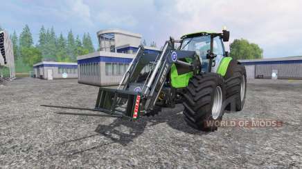 Deutz-Fahr Agrotron 7250 Forest King v2.0 green для Farming Simulator 2015