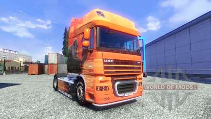 Скин Lowe на тягач DAF XF для Euro Truck Simulator 2