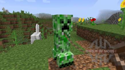 Tameable (Pet) Creepers [1.7.2] для Minecraft