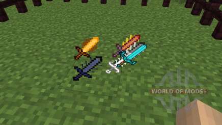 Cyan Warrior Swords [1.6.4] для Minecraft