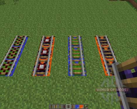 Floating Rails [1.7.2] для Minecraft