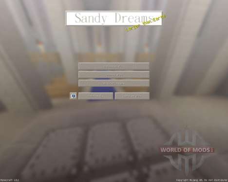 Sandy Dreams [16х][1.8.1] для Minecraft