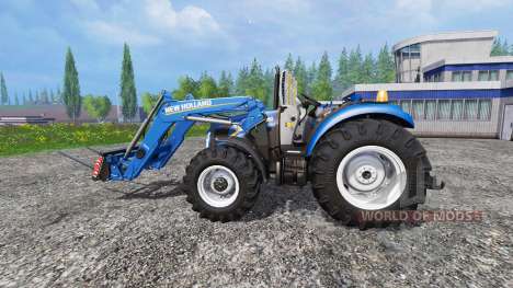 New Holland T4.75 garden edition v3.0 для Farming Simulator 2015