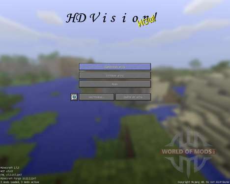 HD Vision [128x][1.7.2] для Minecraft