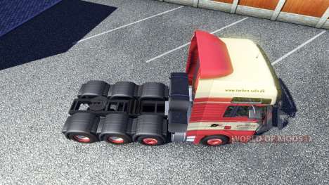 Скин Torben rafn на тягач MAN для Euro Truck Simulator 2