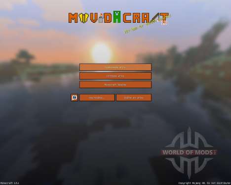 Movidacraft Simple Texture Pack [16x][1.8.1] для Minecraft