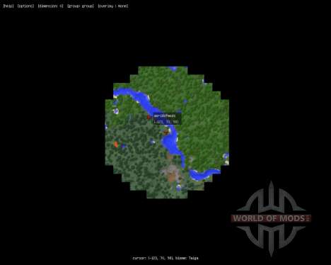MapWriter [1.7.2] для Minecraft