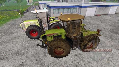 CLAAS Xerion 3800 Trac VC [clean and dirty] для Farming Simulator 2015