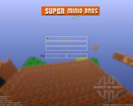 Mario Bros [16x][1.7.2] для Minecraft