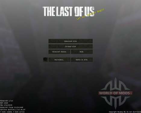 The Last Of Us [32x][1.7.10] для Minecraft