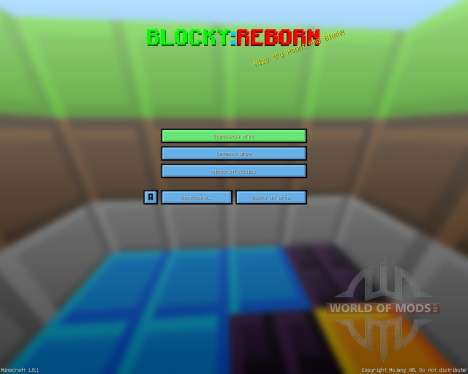 Blocky: Reborn [8х][1.8.1] для Minecraft