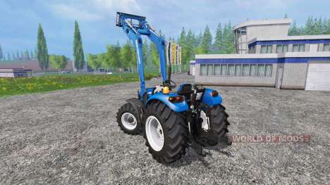 New Holland T4.75 garden edition v3.0 для Farming Simulator 2015
