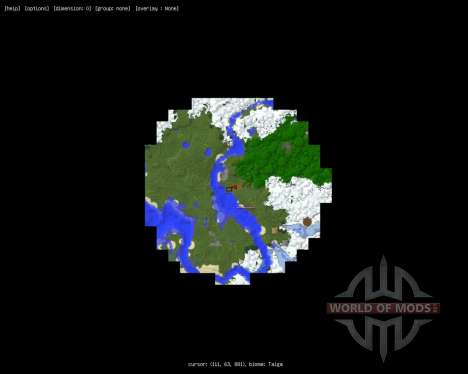 MapWriter [1.6.2] для Minecraft