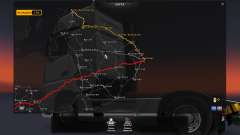 Карта России - RusMap для Euro Truck Simulator 2