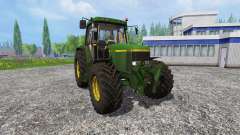 John Deere 6800 FL dirt для Farming Simulator 2015