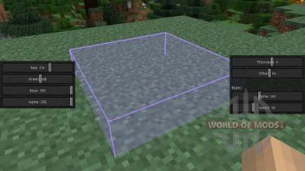 Custom Selection Box [1.7.2] для Minecraft