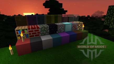 Flat Craft [32x][1.7.2] для Minecraft