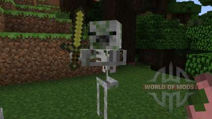 Skeletal Mobs [16x][1.7.2] для Minecraft