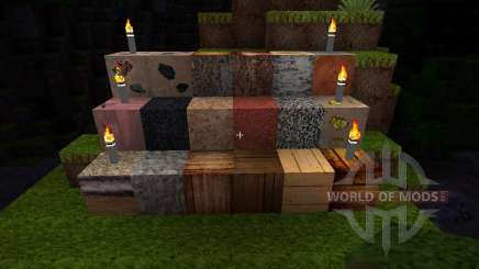 Deluxe and Modern Texture Pack [32x][1.7.2] для Minecraft