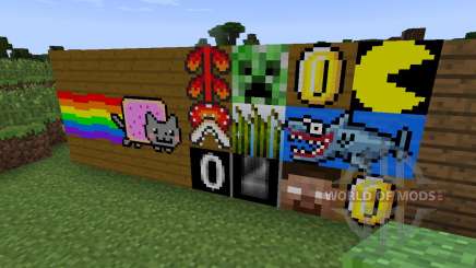 Animated Paintings [16x][1.7.2] для Minecraft