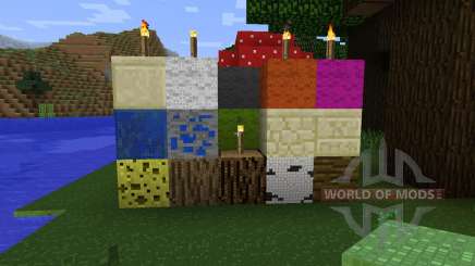 Kubik [128x][1.7.2] для Minecraft
