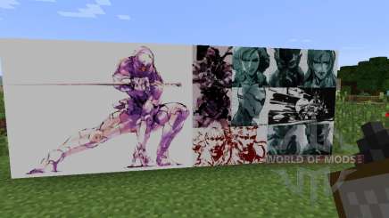 Metal Gear Solid ART PACK [128x][1.7.2] для Minecraft