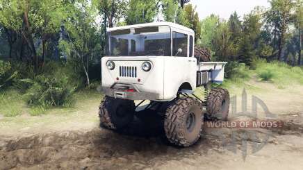 Jeep FC white для Spin Tires