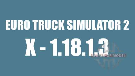 Патч 1.8.1.3 для Euro Truck Simulator 2