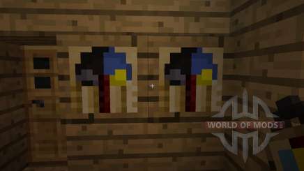 Wall Clock [1.6.2] для Minecraft