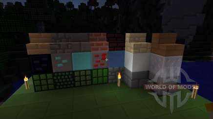 Simple Cubes [16x][1.7.2] для Minecraft